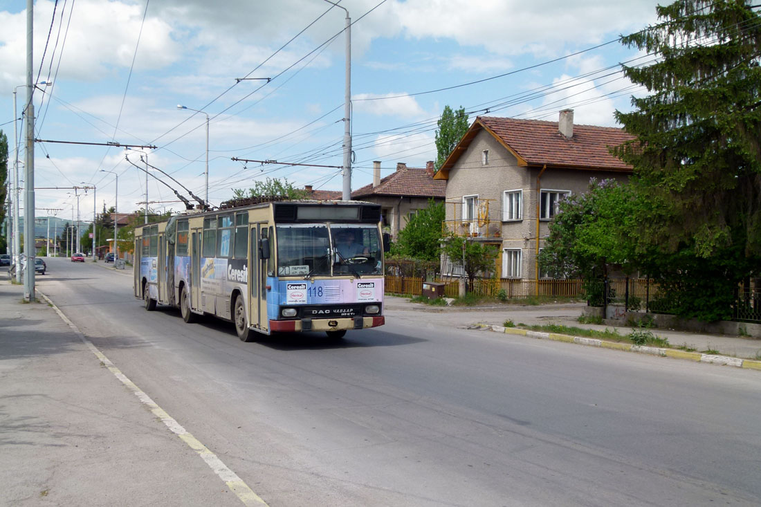 Перник, DAC-Чавдар 317ETR № 118; Перник — Троллейбусы Дак-Чавдар
