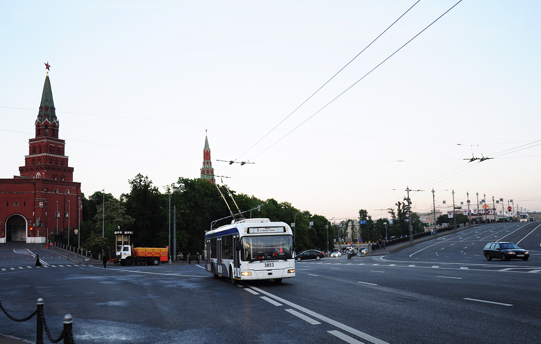 Москва, СВАРЗ-6235.01 (БКМ 32100М) № 3853