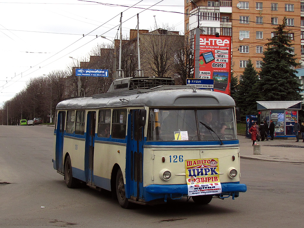 Ровно, Škoda 9TrHT26 № 126