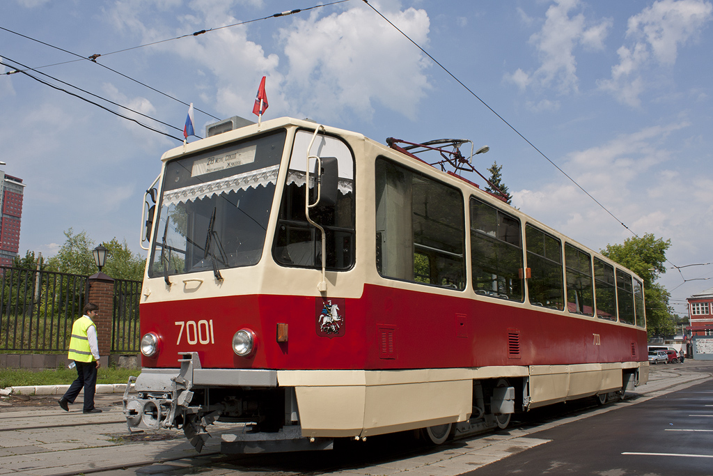 Maskva, Tatra T7B5 nr. 7001