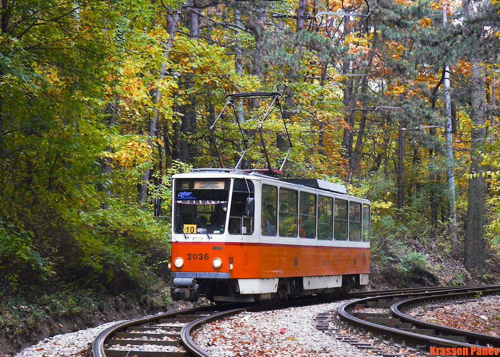 София, Tatra T6A2B № 2036