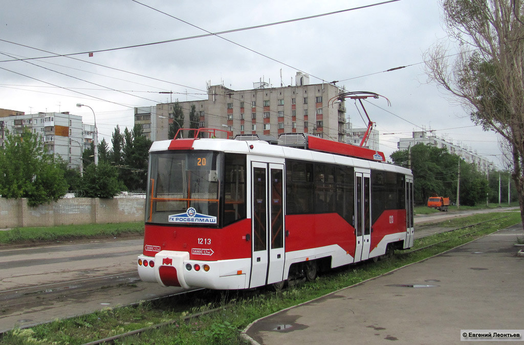 Самара, БКМ 62103 № 1213; Самара — Конечные станции и кольца (трамвай)