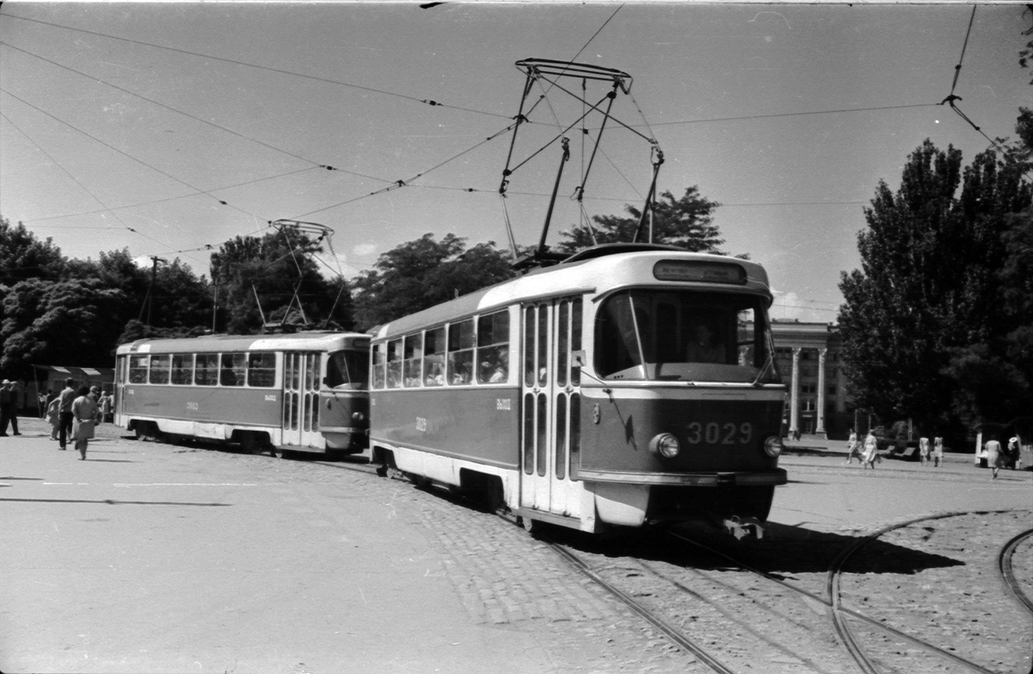 Одесса, Tatra T3SU (двухдверная) № 3063; Одесса — Исторические фотографии: трамвай