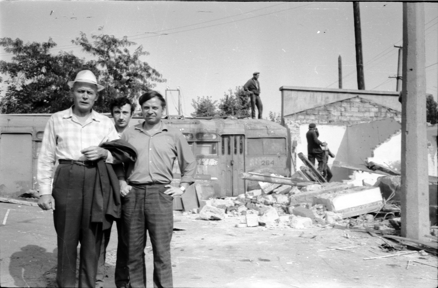 Одесса, МТБ-82Д № 43; Одесса — Исторические фотографии: троллейбус Одесса, МТБ-82Д № 43; Одесса — Исторические фотографии: троллейбус