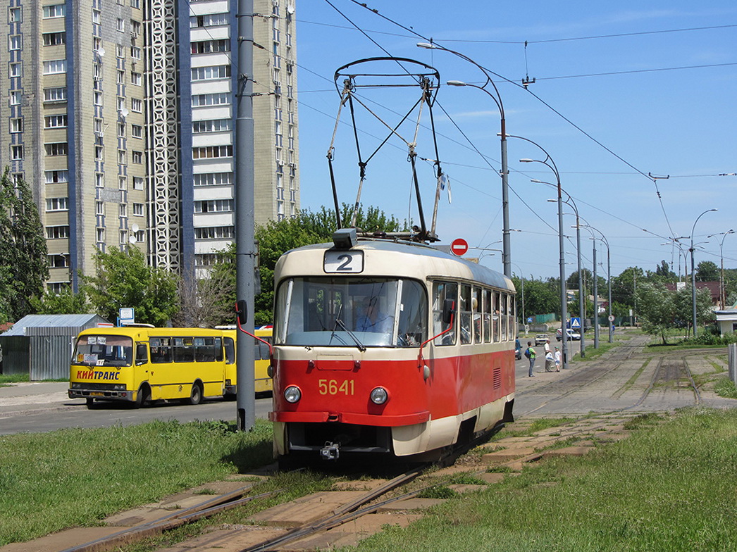 Киев, Tatra T3SU № 5641 Киев, Tatra T3SU № 5641