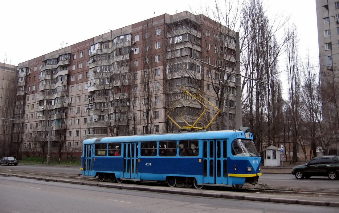 Одесса, Tatra T3SU № 4074