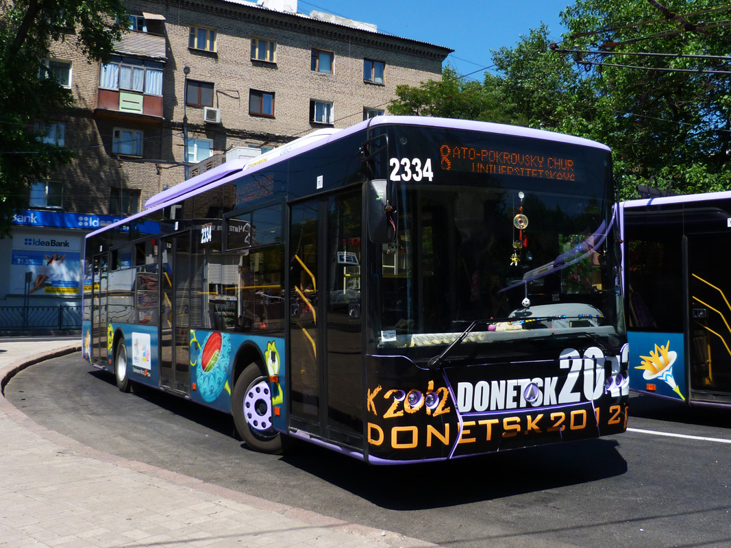 Донецк, ЛАЗ E183A1 № 2334