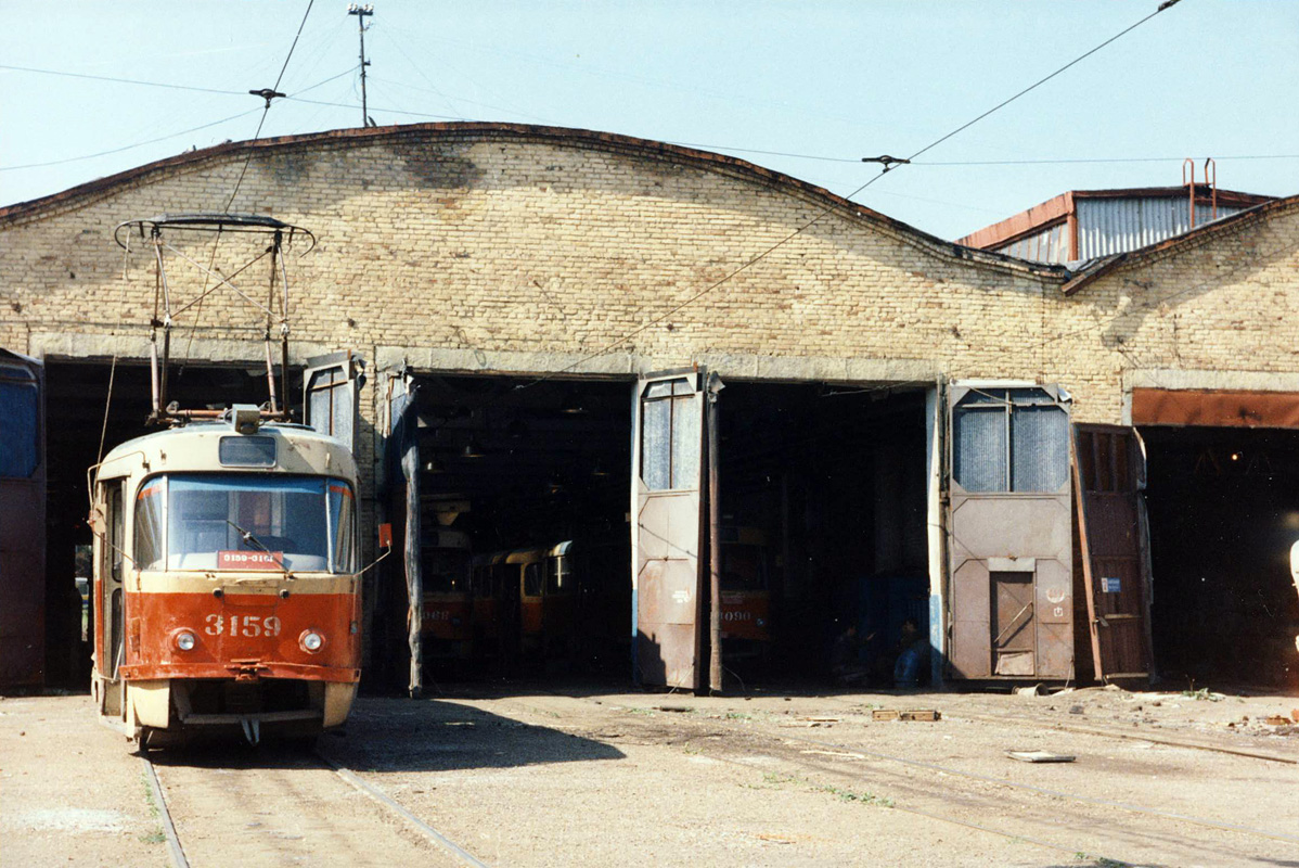 Уфа, Tatra T3SU № 3159; Уфа — Исторические фотографии; Уфа — Трамвайное депо № 2 (ранее № 3)