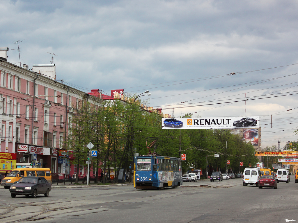 Нижний Тагил, 71-605 (КТМ-5М3) № 334