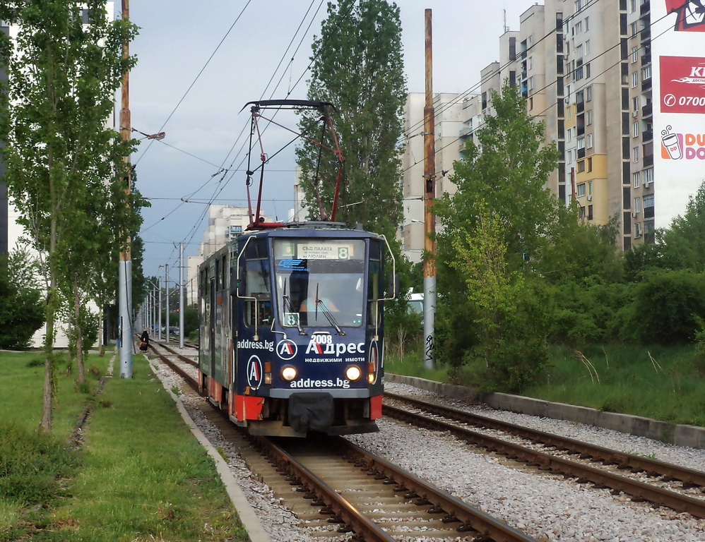 София, Tatra T6A2B № 2008