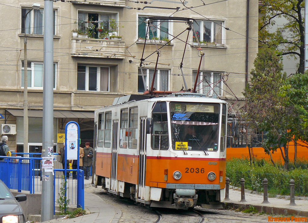 София, Tatra T6A2B № 2036