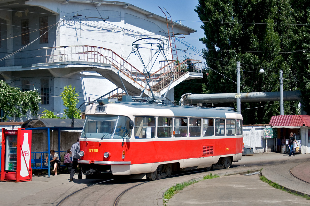 Kijów, Tatra T3 Nr 5755