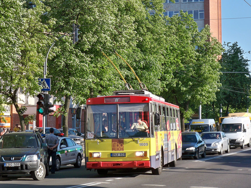 Вилнюс, Škoda 14Tr13/6 № 1609
