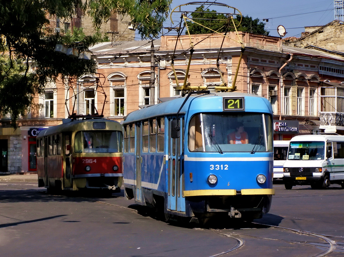 Одесса, Tatra T3R.P № 3312