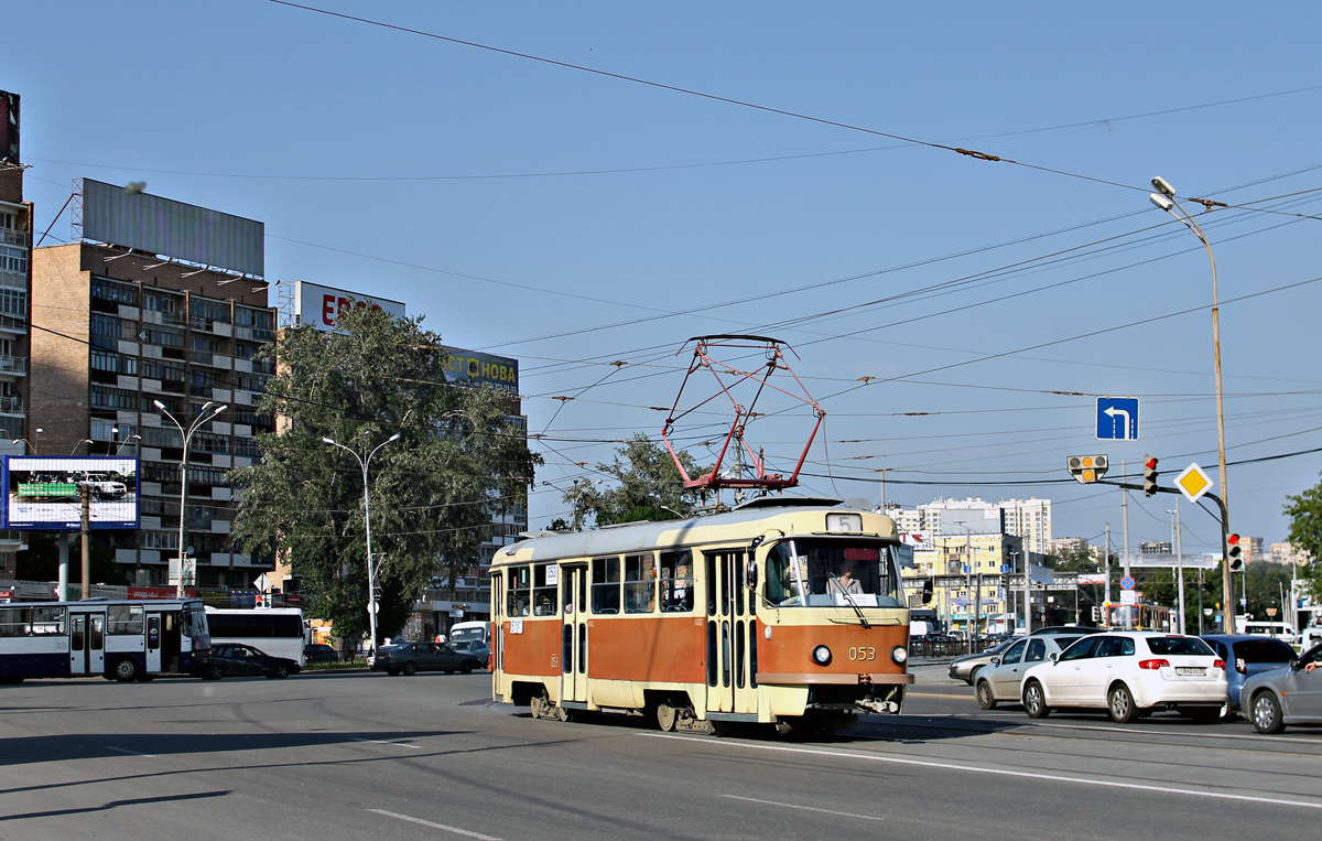 Екатеринбург, Tatra T3SU (двухдверная) № 053