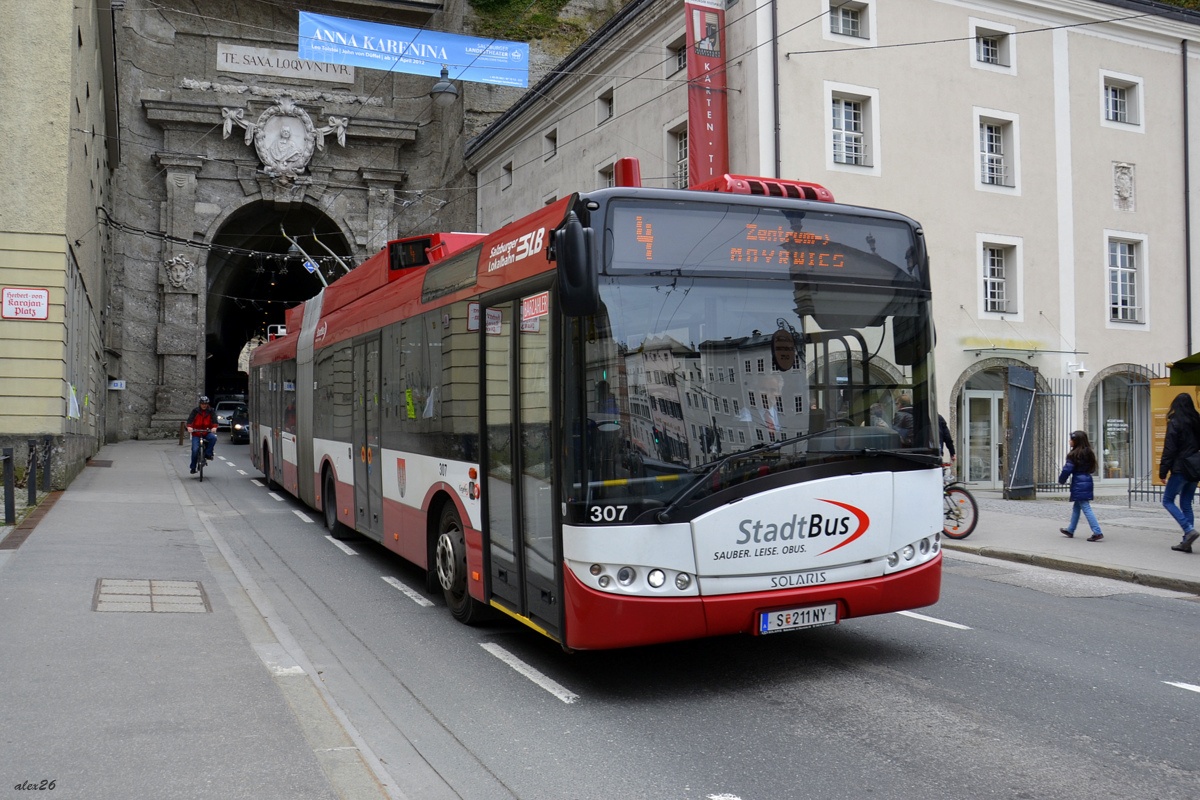 Зальцбург, Solaris Trollino III 18 AC № 307