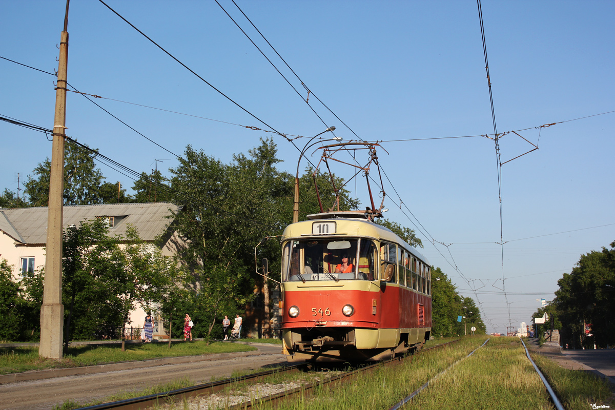 Екатеринбург, Tatra T3SU № 546