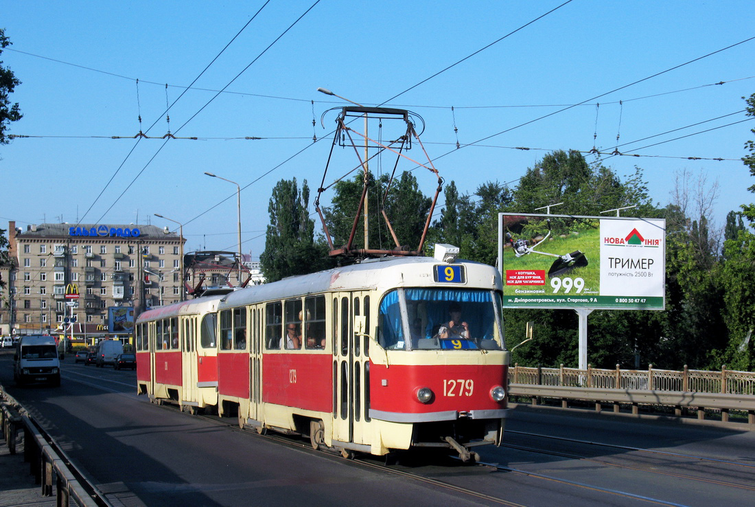 Днепр, Tatra T3SU № 1279