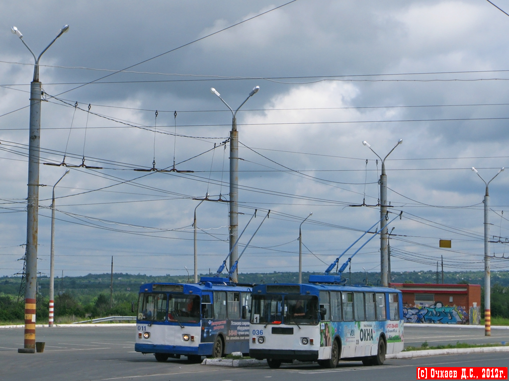 Novokujbyshevsk, ZiU-682G (SZTM) č. 036; Novokujbyshevsk — Terminal stations