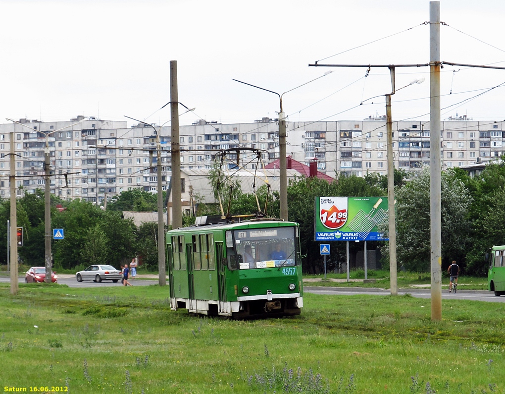 Харьков, Tatra T6B5SU № 4557