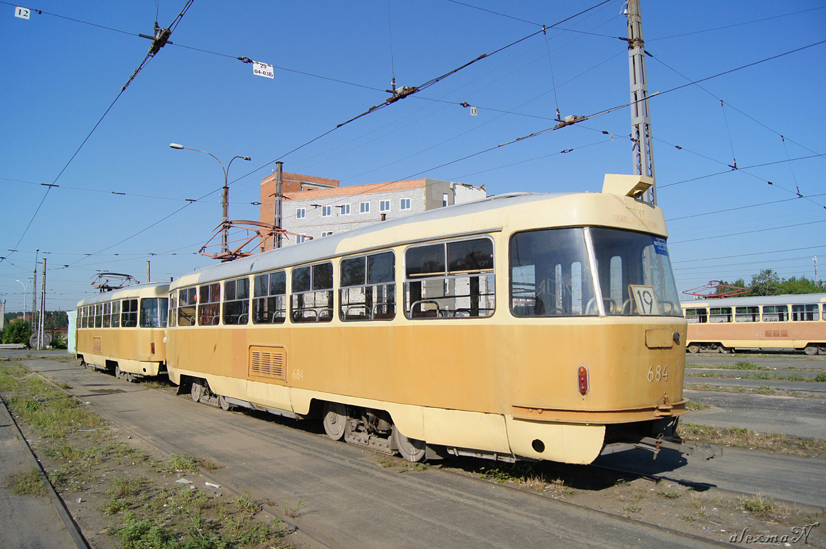Екатеринбург, Tatra T3SU № 684