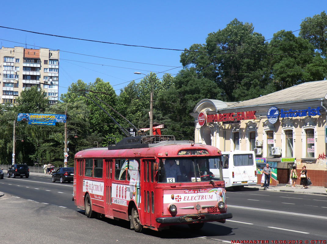 Крымский троллейбус, Škoda 9TrH29 № 3789
