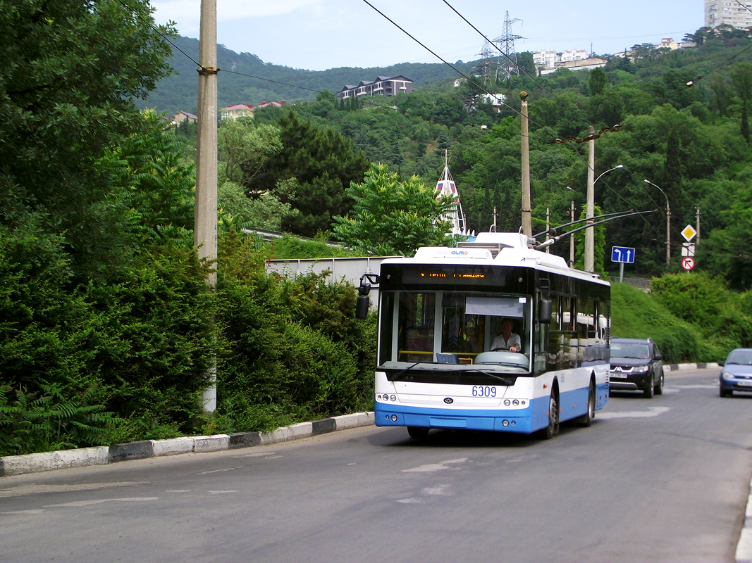 Крымский троллейбус, Богдан Т60111 № 6309
