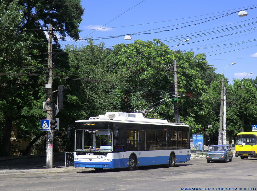 Крымский троллейбус, Богдан Т70110 № 4337