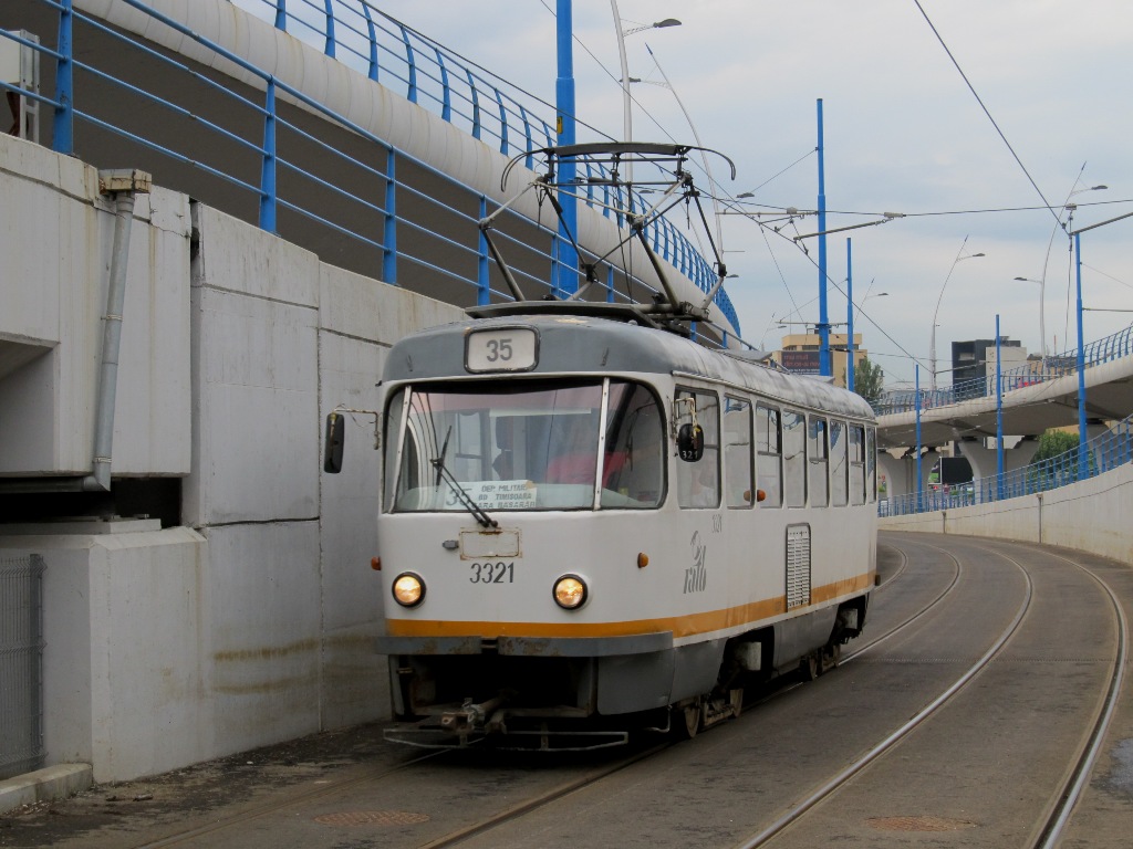 Бухарест - Илфов, Tatra T4R № 3321