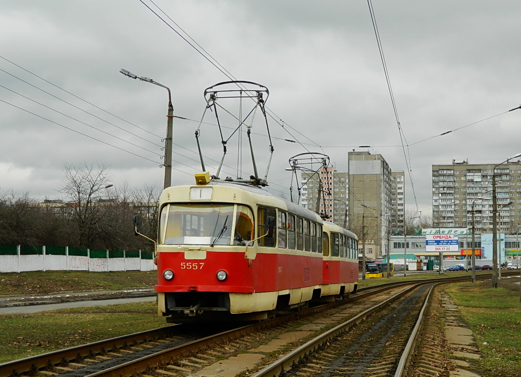 Киев, Tatra T3SU № 5557