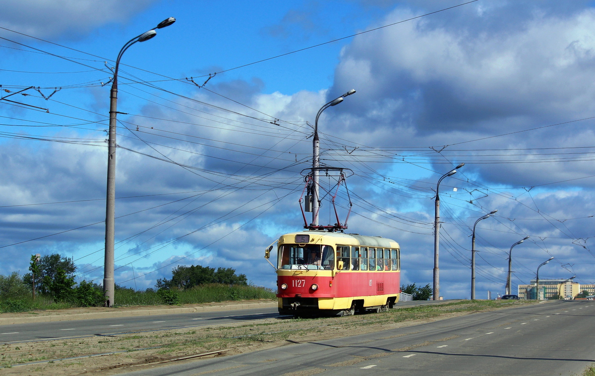 Іжевськ, Tatra T3SU (двухдверная) № 1127