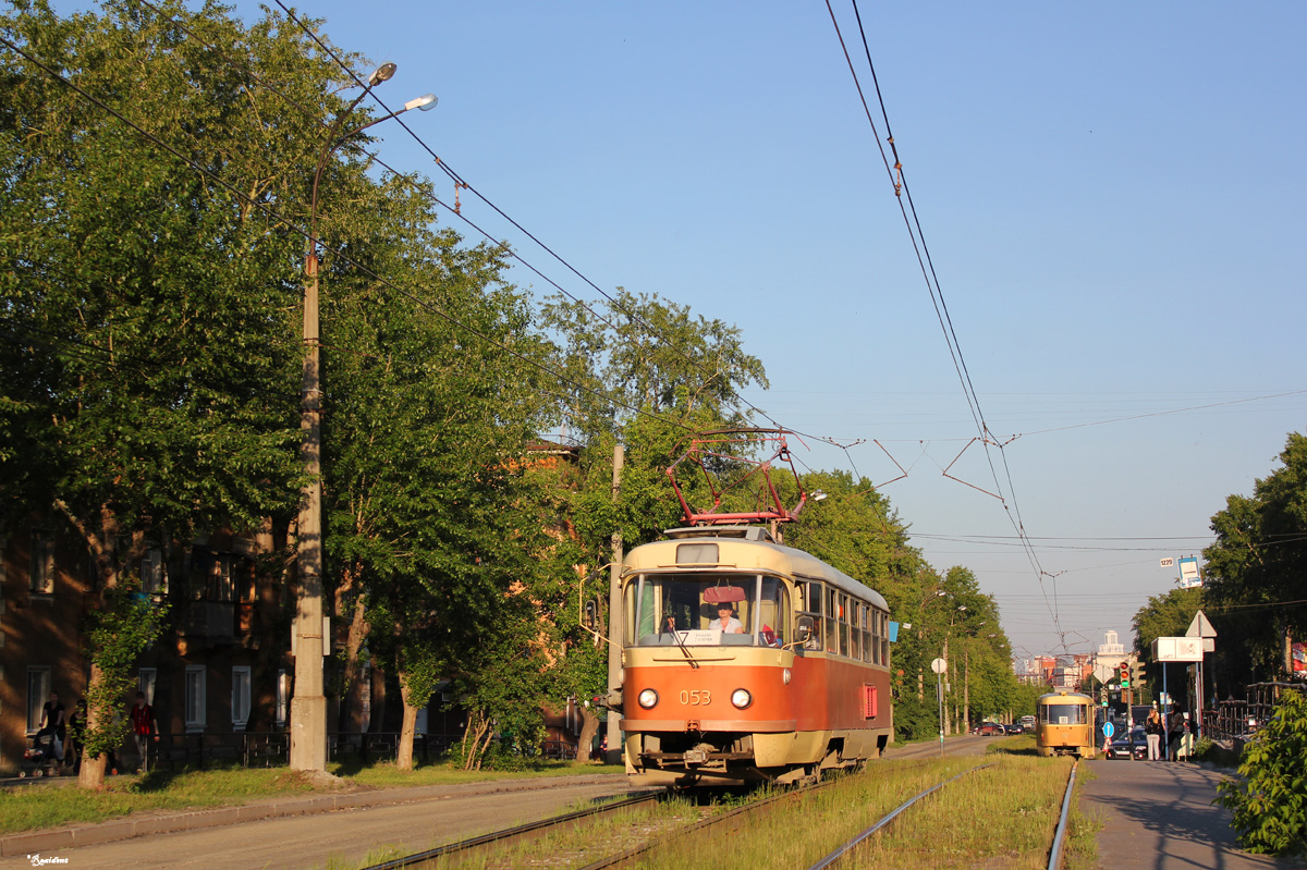 Екатеринбург, Tatra T3SU (двухдверная) № 053