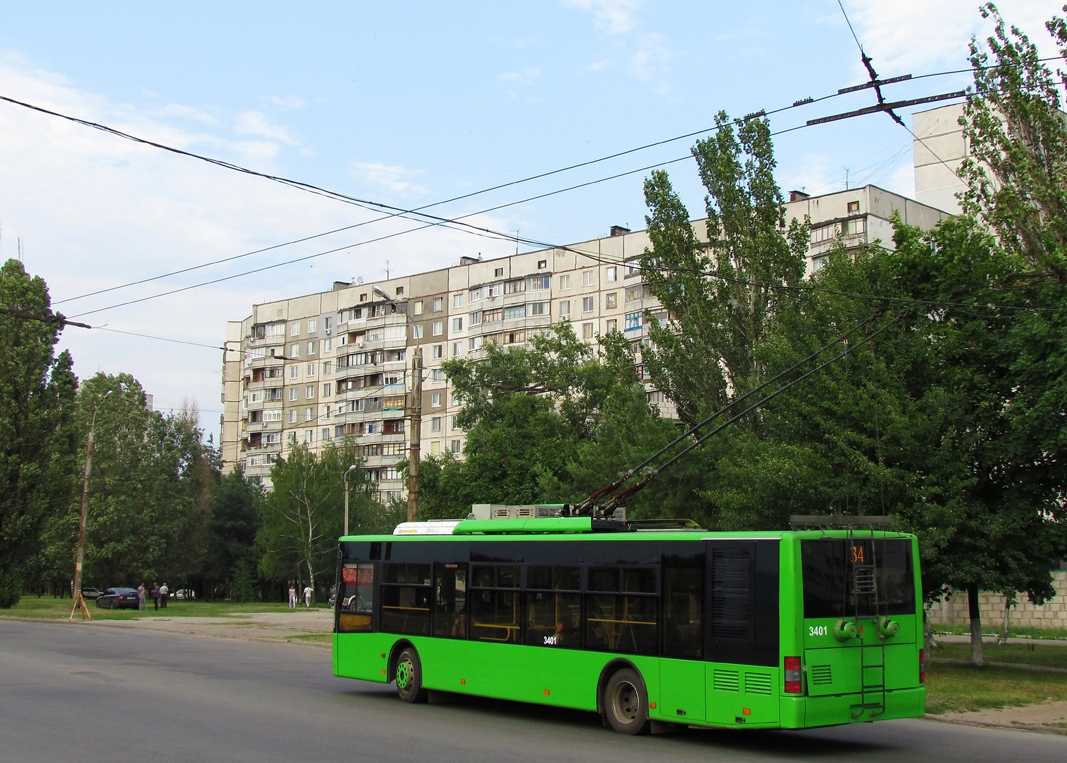 Харьков, ЛАЗ E183A1 № 3401