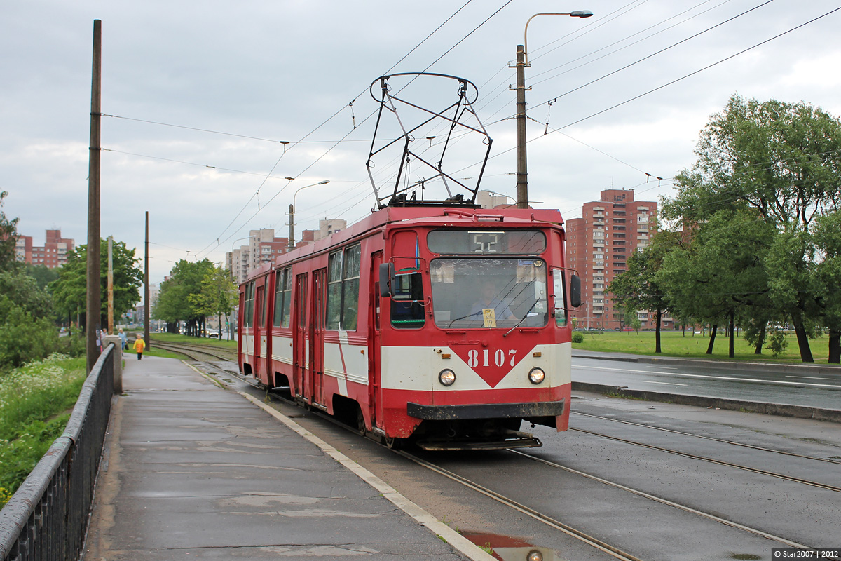 Санкт-Петербург, 71-147К (ЛВС-97К) № 8107 Санкт-Петербург, 71-147К (ЛВС-97К) № 8107