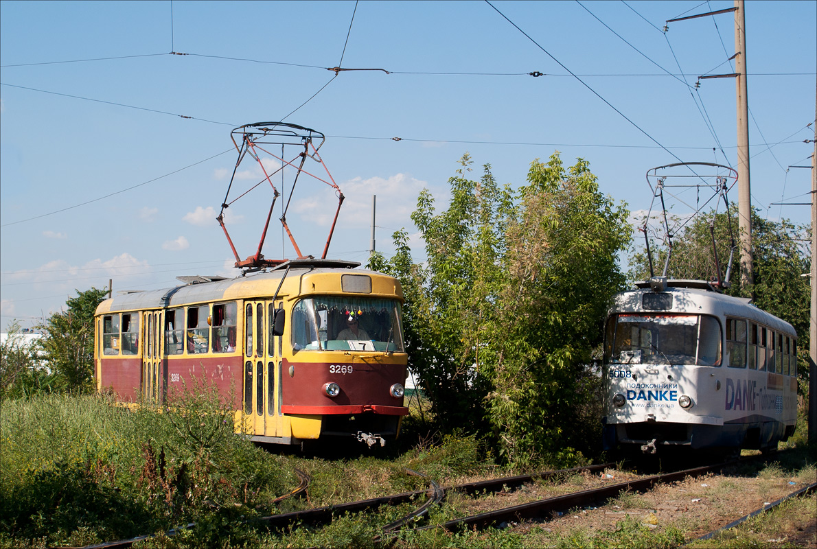 Одесса, Tatra T3SU № 3269; Одесса, Tatra T3SU № 5008