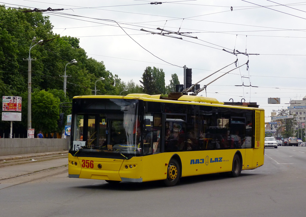Винница, ЛАЗ E183D1 № 356