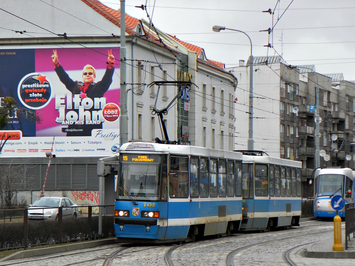 Wrocław, Konstal 105NWr № 2498