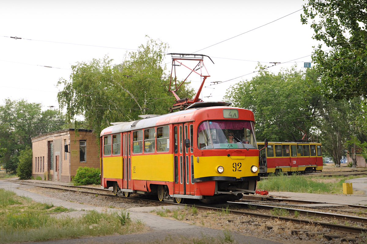 Волжский, Tatra T3SU № 92