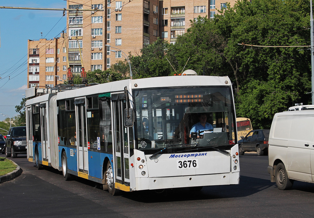 Москва, Тролза-6206.00 «Мегаполис» № 3676