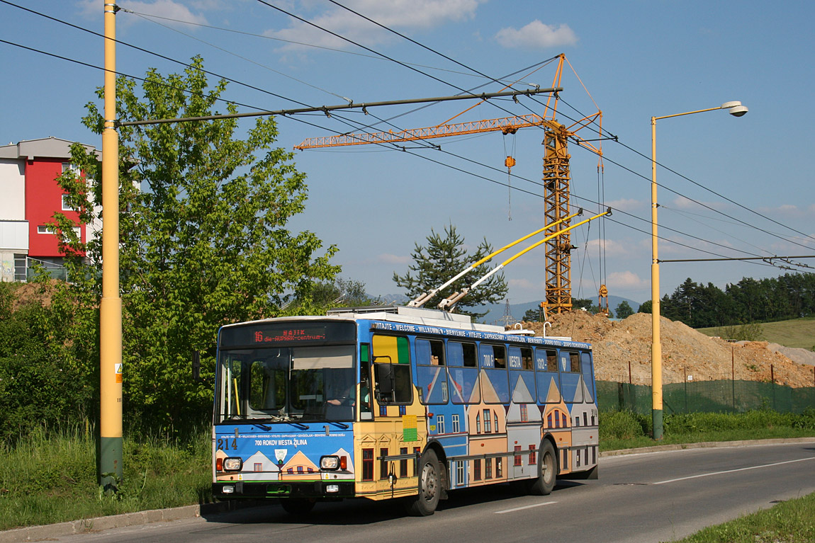 Жилина, Škoda 14Tr14/7 № 214