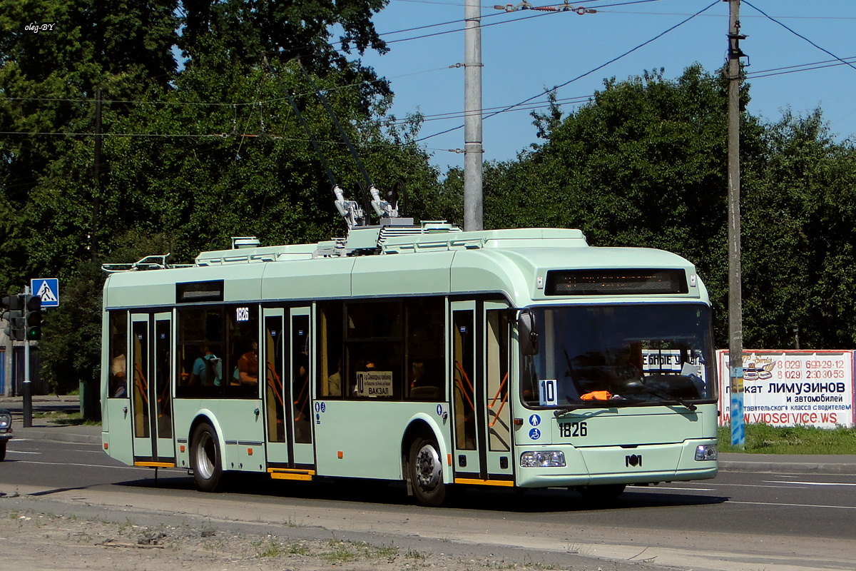 Гомель, БКМ 321 № 1826 Гомель, БКМ 321 № 1826