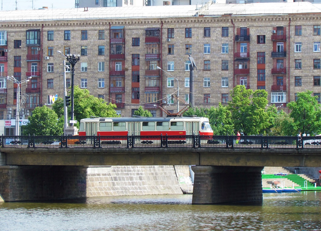 Харьков, Tatra T3SU № 7011