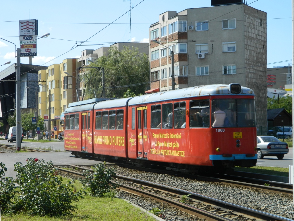 Арад, Duewag GT8 № 1860