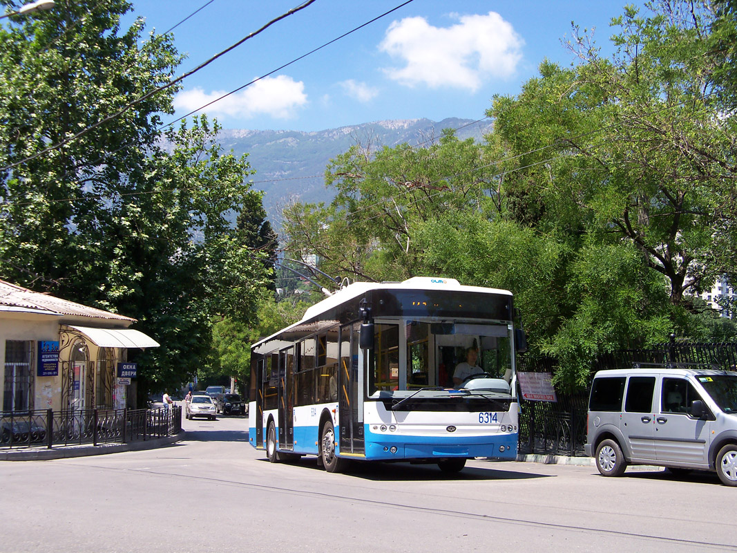 Крымский троллейбус, Богдан Т60111 № 6314