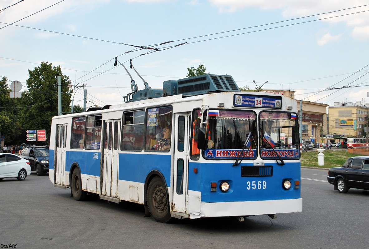 Нижний Новгород, Нижтролл (ЗиУ-682Г) № 3569
