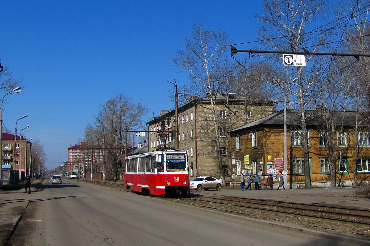 Irkutsk, 71-605 (KTM-5M3) nr. 191 Irkutsk, 71-605 (KTM-5M3) nr. 191