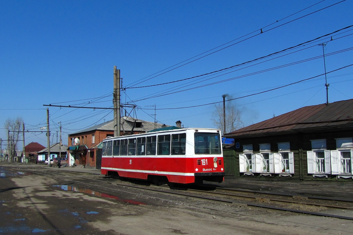 Иркутск, 71-605 (КТМ-5М3) № 191 Иркутск, 71-605 (КТМ-5М3) № 191