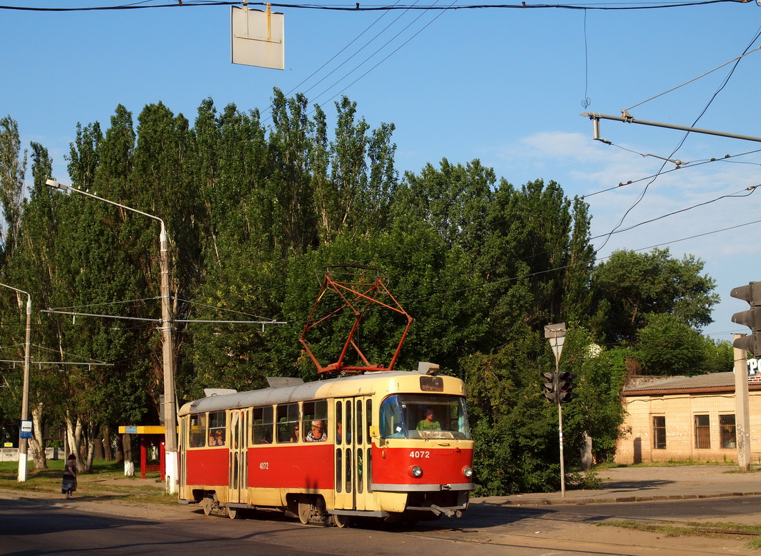 Одесса, Tatra T3SU № 4072