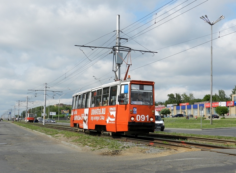 Набярэжныя Чалны, 71-605 (КТМ-5М3) № 091