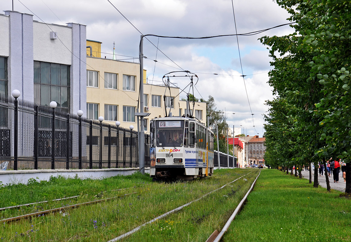 Львов, Tatra KT4D № 1164